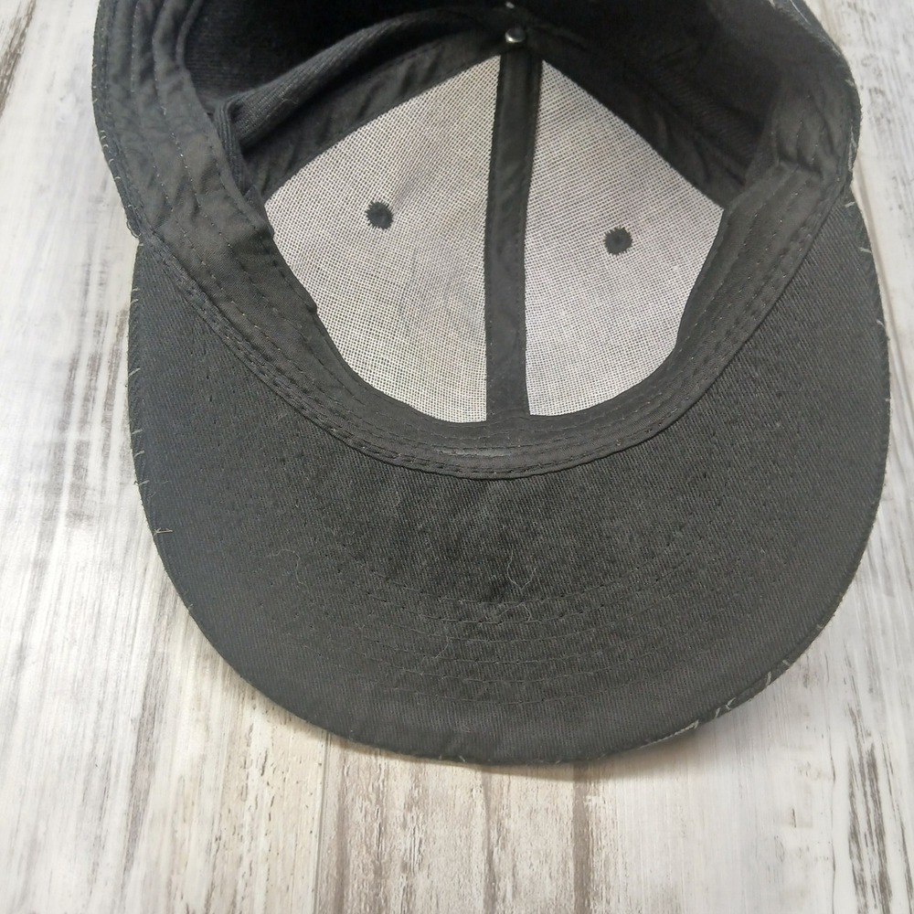 Fox Black Hat with Neon Yellow Logo - Picture 6 of 6